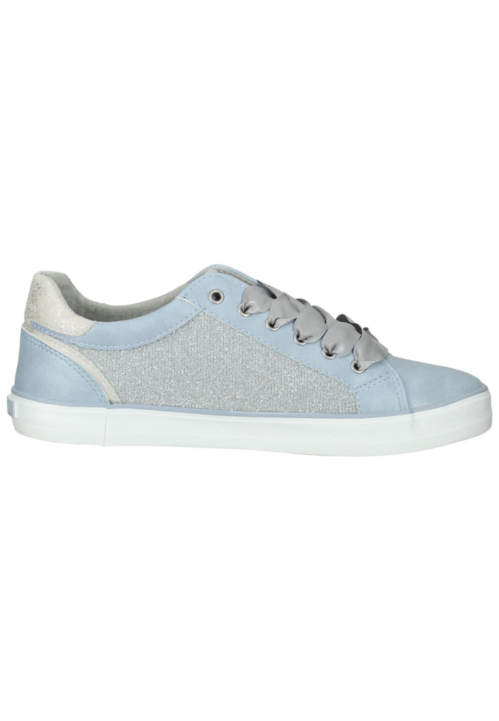 Mustang Sneaker Lederimitat/Textil Hellblau