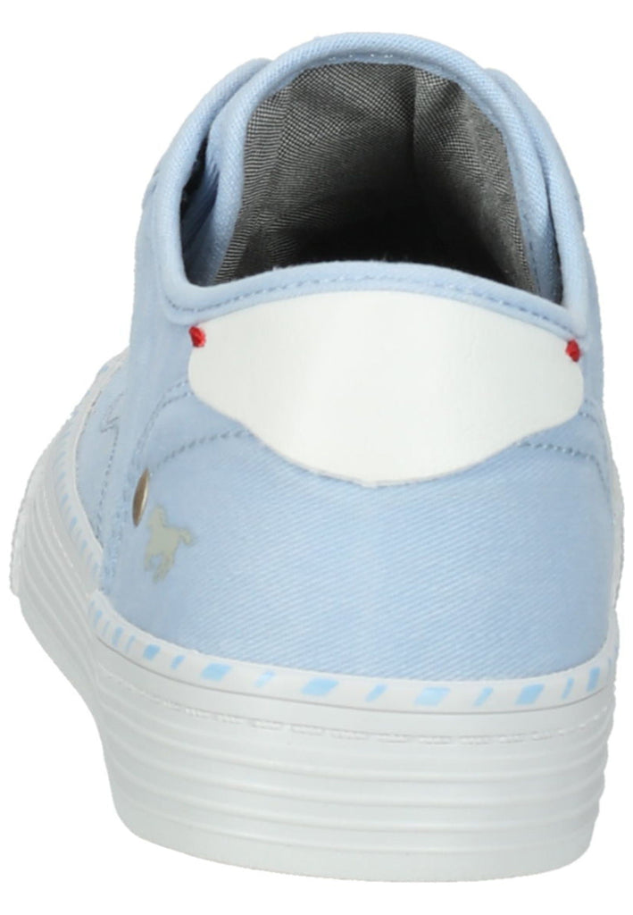 Mustang Sneaker Lederimitat/Textil Hellblau
