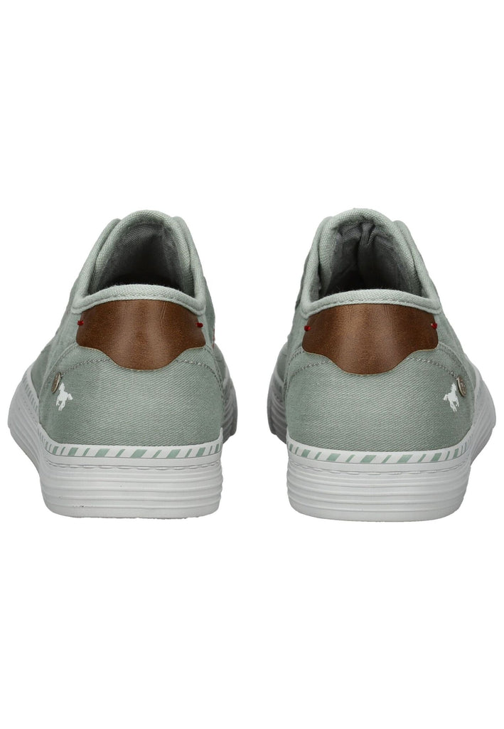 Mustang Sneaker Lederimitat/Textil Hellgrün
