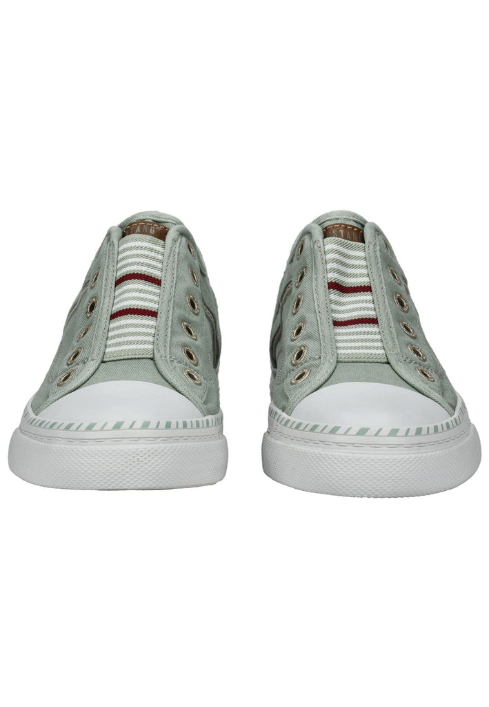 Mustang Sneaker Lederimitat/Textil Hellgrün