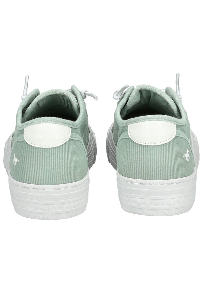 Mustang Sneaker Lederimitat/Textil Hellgrün
