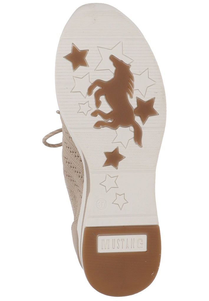 Mustang Sneaker Lederimitat/Textil Ivory