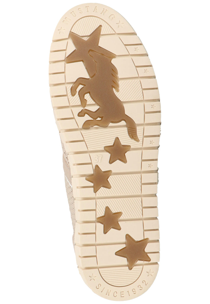 Mustang Sneaker Lederimitat/Textil Ivory