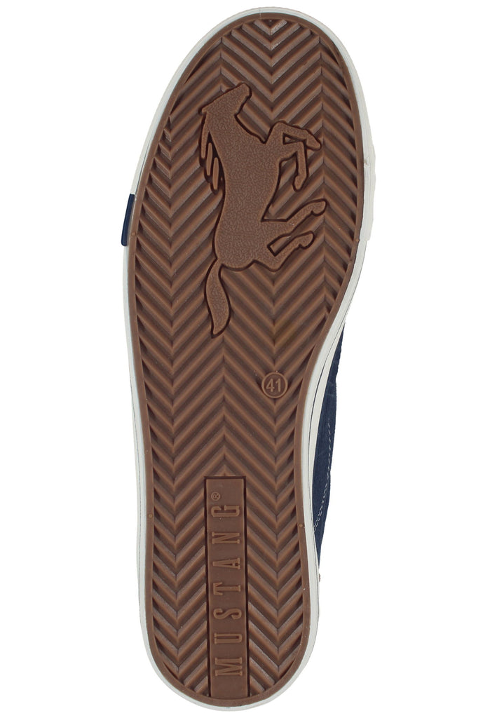 Mustang Sneaker Lederimitat/Textil Jeans