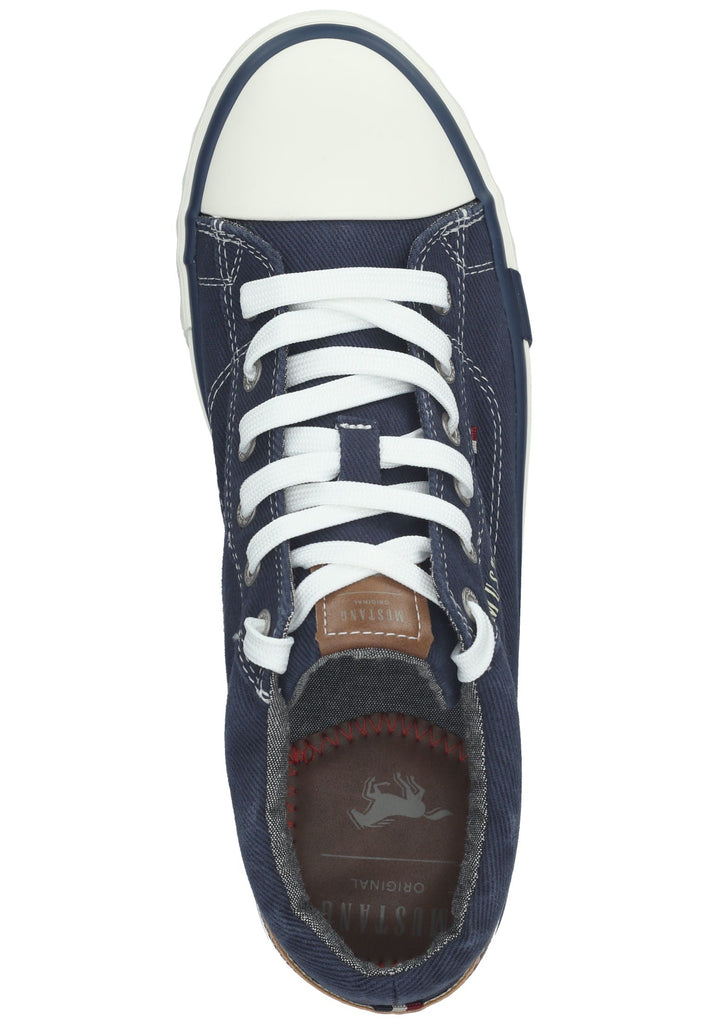 Mustang Sneaker Lederimitat/Textil Jeans