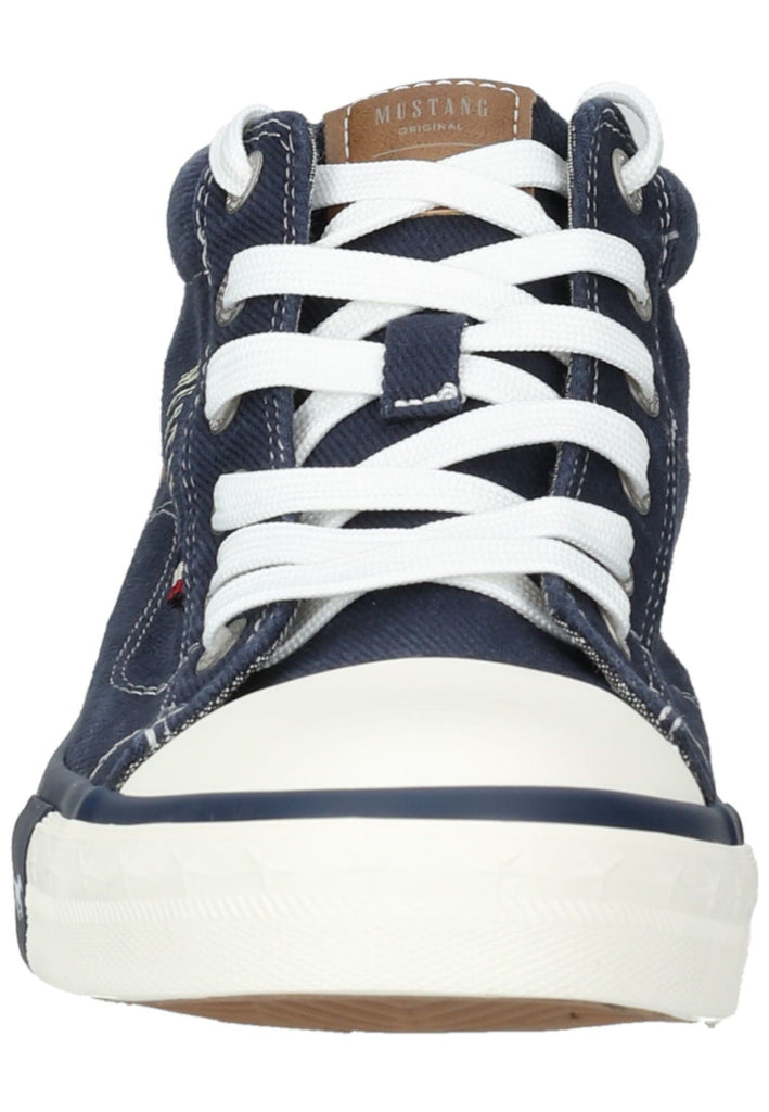Mustang Sneaker Lederimitat/Textil Jeans
