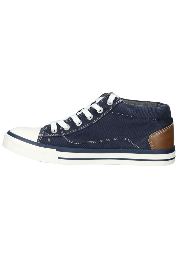 Mustang Sneaker Lederimitat/Textil Jeans