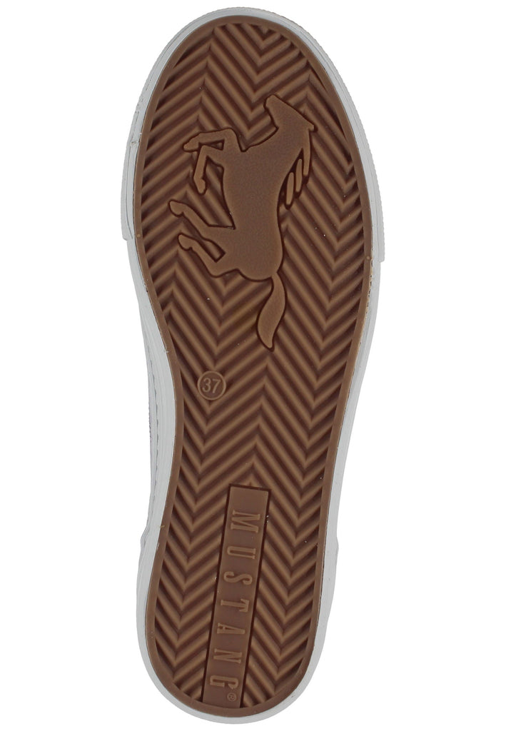 Mustang Sneaker Lederimitat/Textil Lavendel