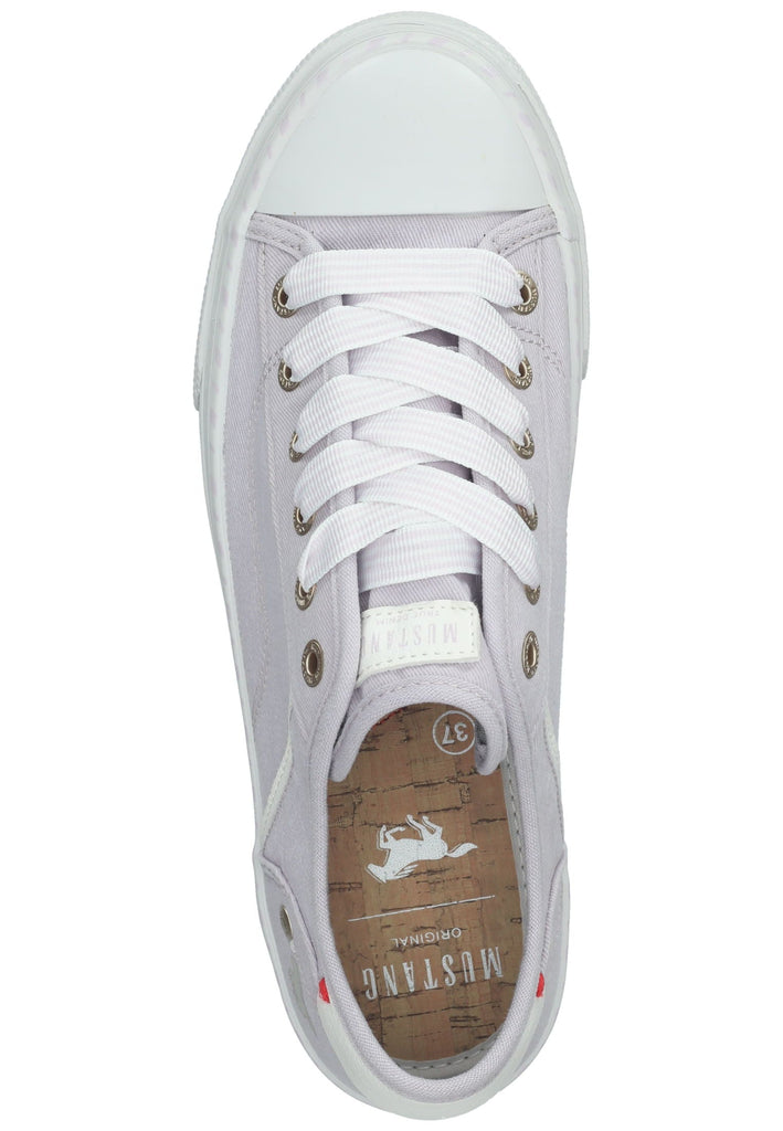 Mustang Sneaker Lederimitat/Textil Lavendel