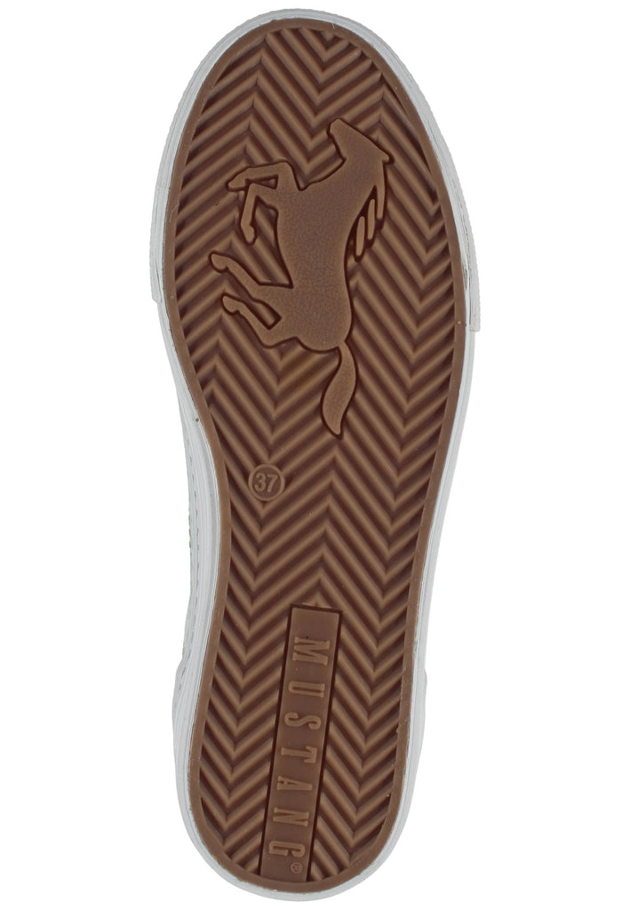 Mustang Sneaker Lederimitat/Textil Mint