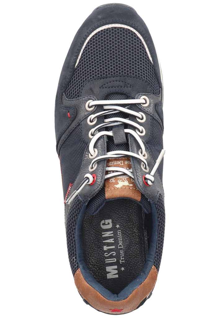Mustang Sneaker Lederimitat/Textil Navy