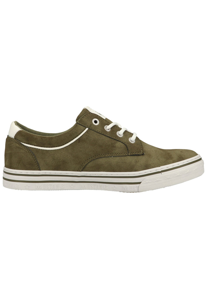 Mustang Sneaker Lederimitat/Textil Oliv