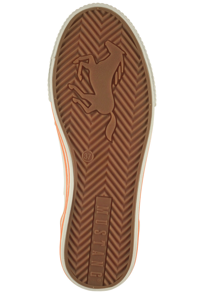 Mustang Sneaker Lederimitat/Textil Orange