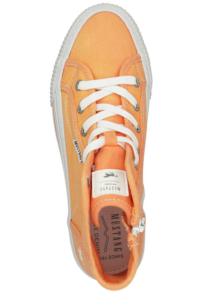 Mustang Sneaker Lederimitat/Textil Orange