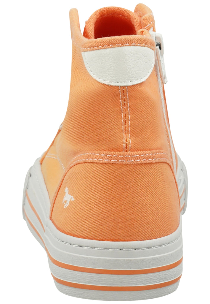 Mustang Sneaker Lederimitat/Textil Orange