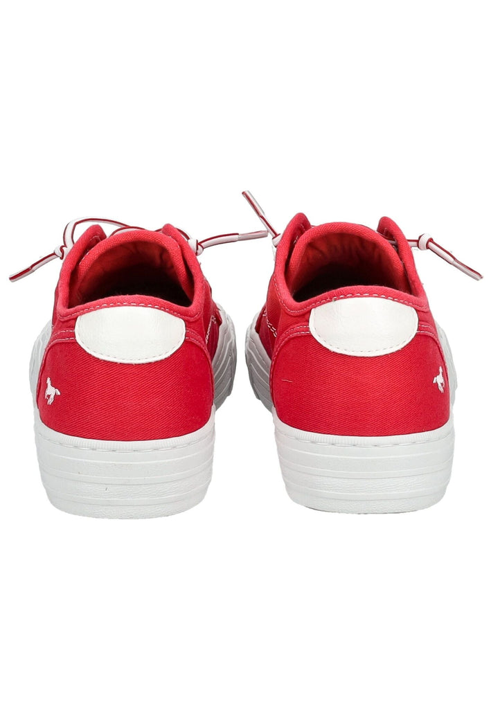Mustang Sneaker Lederimitat/Textil Rot