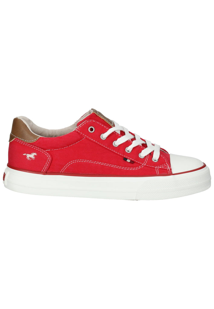 Mustang Sneaker Lederimitat/Textil Rot