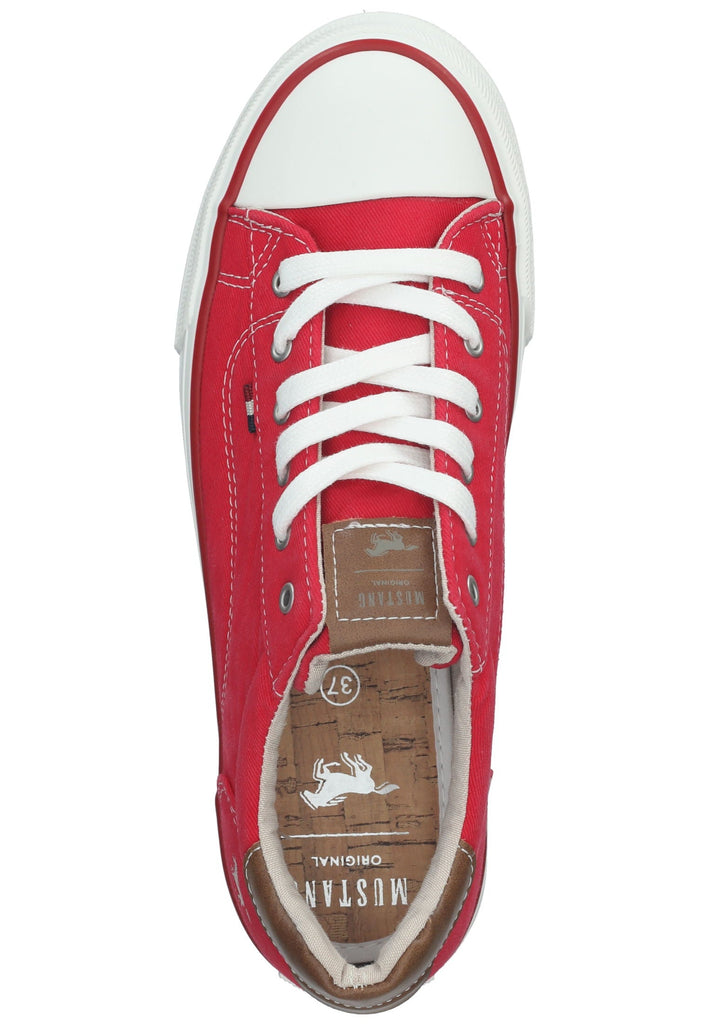 Mustang Sneaker Lederimitat/Textil Rot