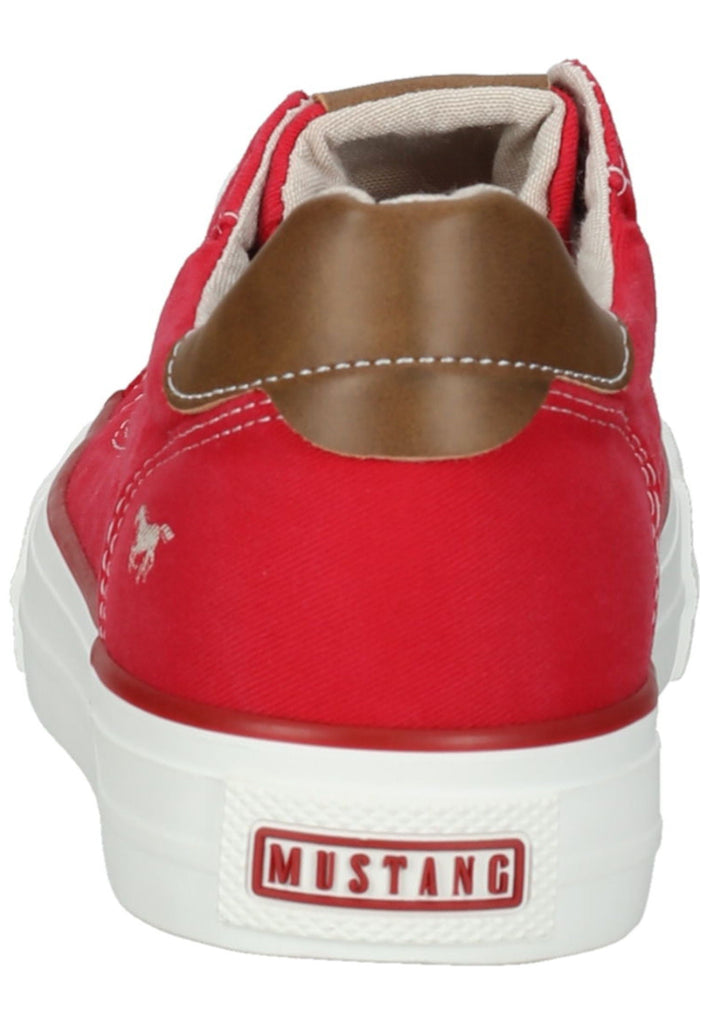 Mustang Sneaker Lederimitat/Textil Rot