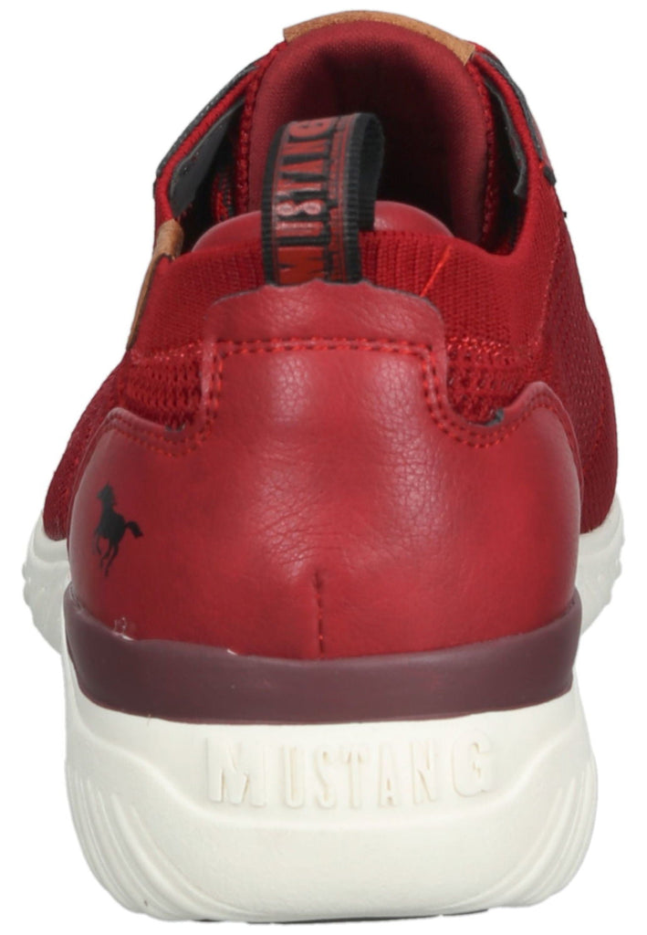 Mustang Sneaker Lederimitat/Textil Rot