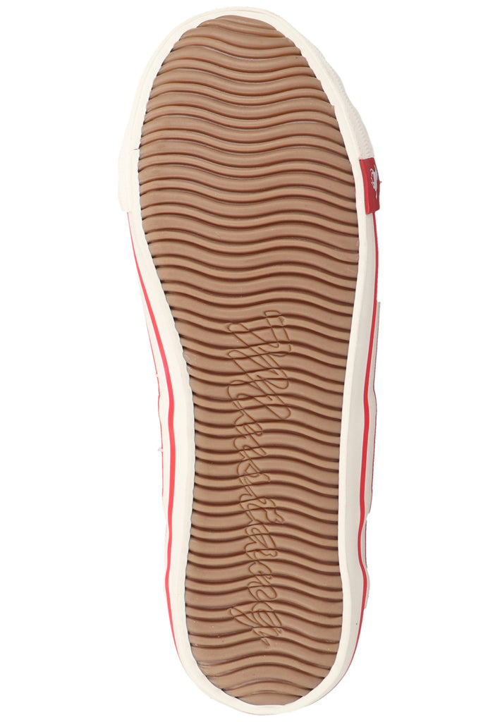 Mustang Sneaker Lederimitat/Textil Rot