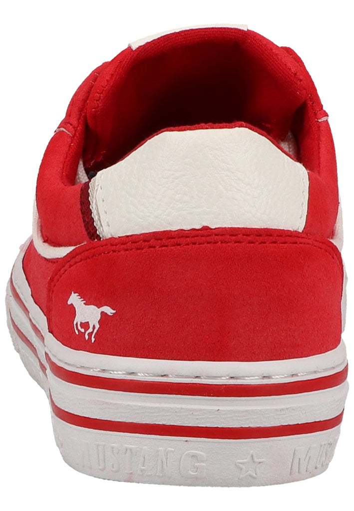 Mustang Sneaker Lederimitat/Textil Rot