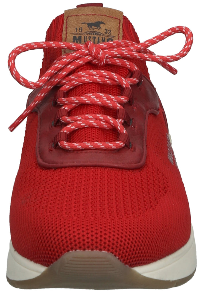 Mustang Sneaker Lederimitat/Textil Rot