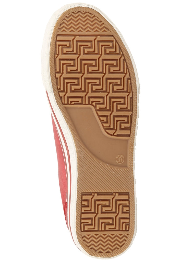 Mustang Sneaker Lederimitat/Textil Rot