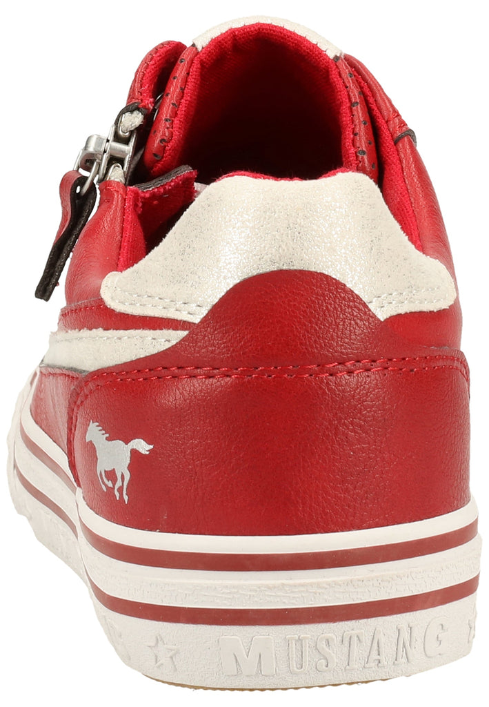 Mustang Sneaker Lederimitat/Textil Rot