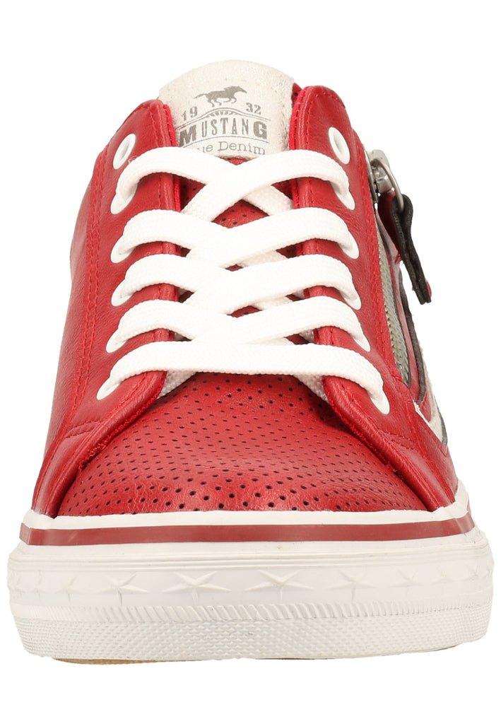 Mustang Sneaker Lederimitat/Textil Rot