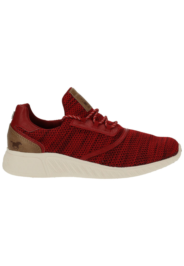 Mustang Sneaker Lederimitat/Textil Rot