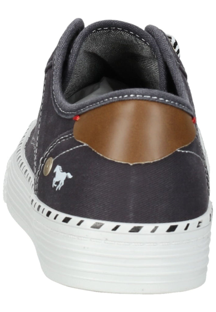 Mustang Sneaker Lederimitat/Textil Schwarz