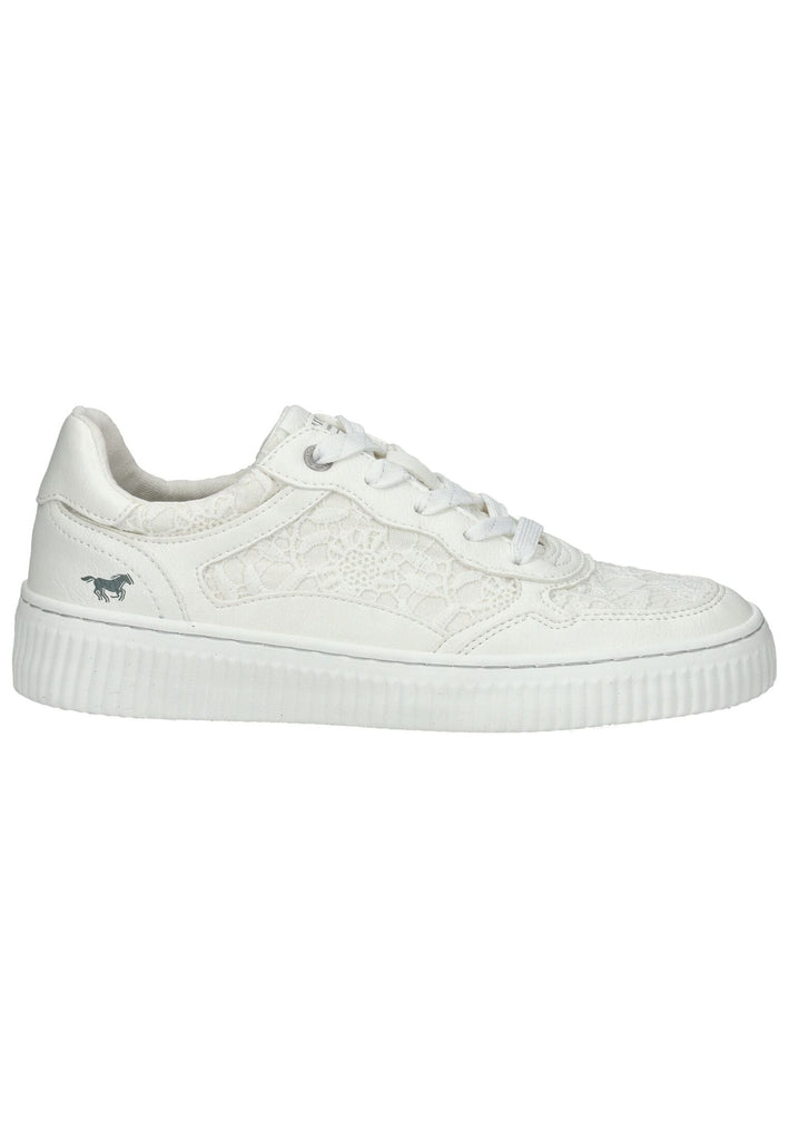 Mustang Sneaker Lederimitat Weiß