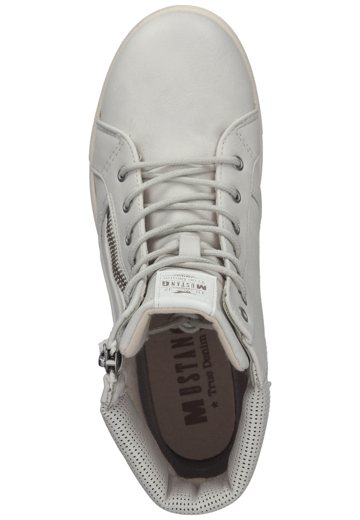 Mustang Sneaker Lederimitat Weiß