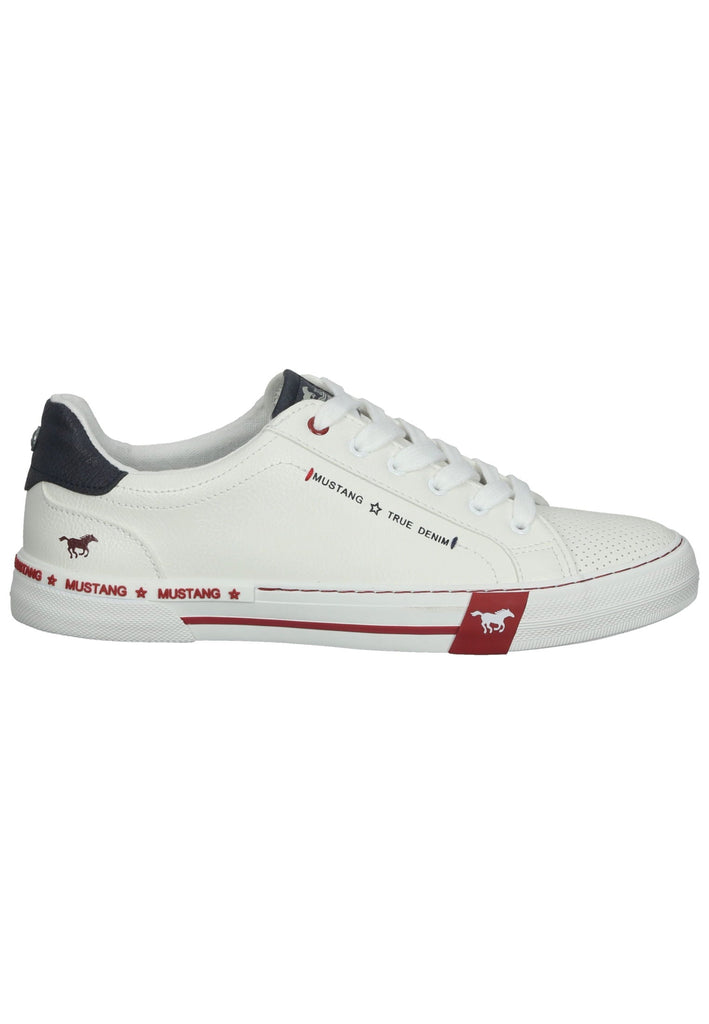Mustang Sneaker Lederimitat Weiß