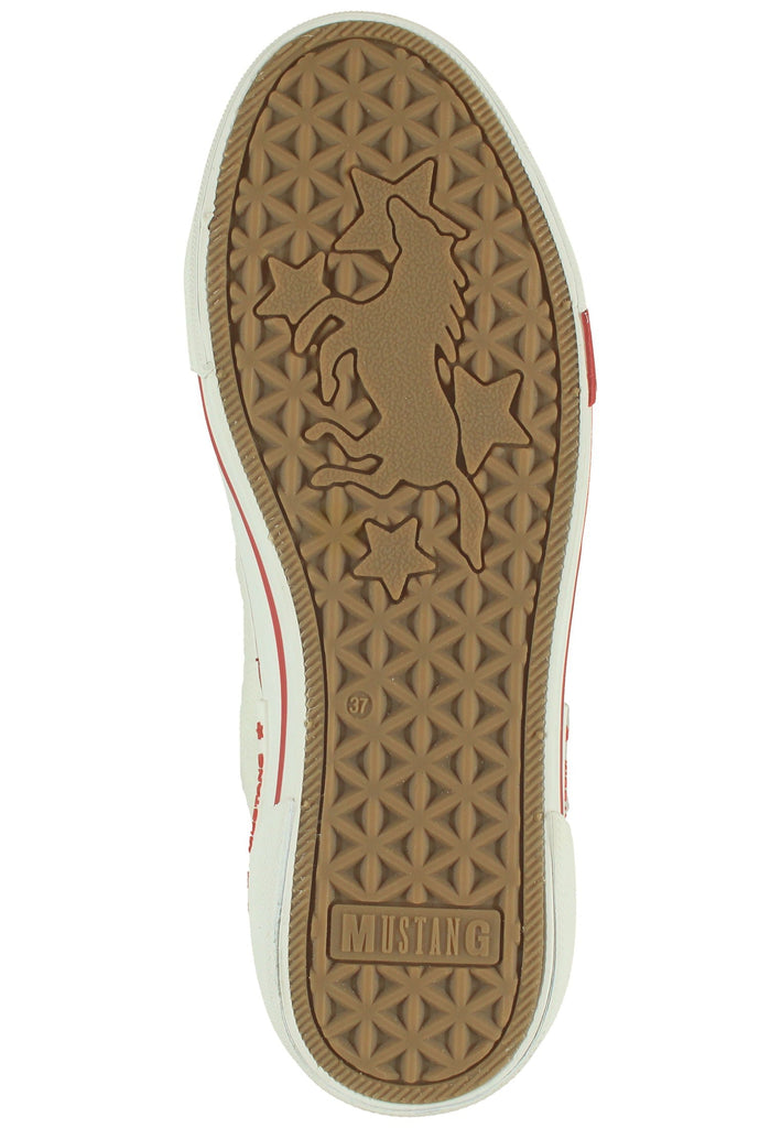 Mustang Sneaker Lederimitat Weiß