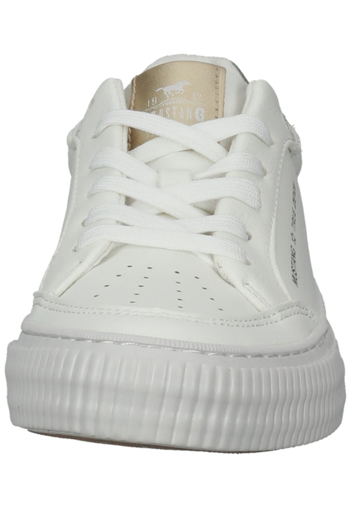 Mustang Sneaker Lederimitat Weiß