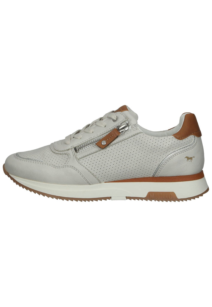Mustang Sneaker Lederimitat Weiß