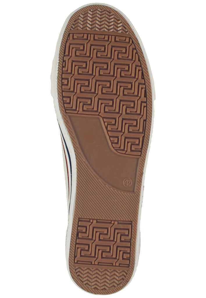 Mustang Sneaker Lederimitat Weiß