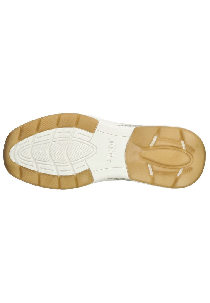 Mustang Sneaker Lederimitat Weiß/Grün