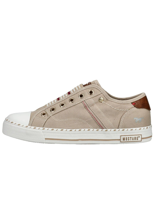 Mustang Sneaker Textil Beige