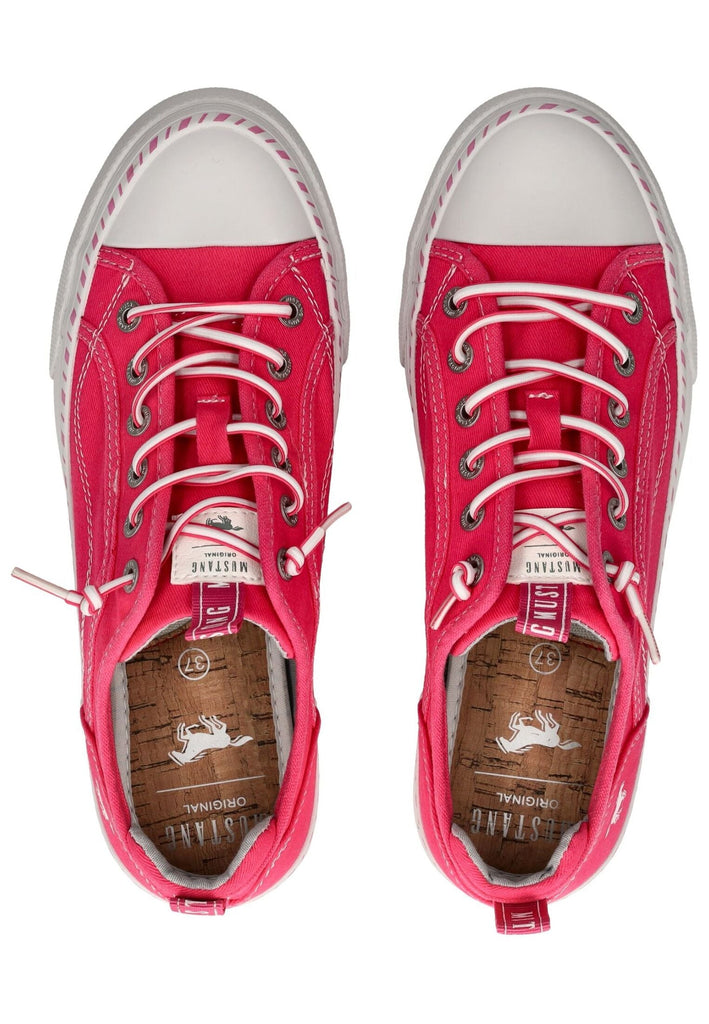 Mustang Sneaker Textil Fuchsia
