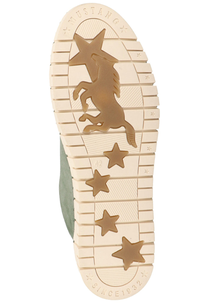Mustang Sneaker Textil Grün