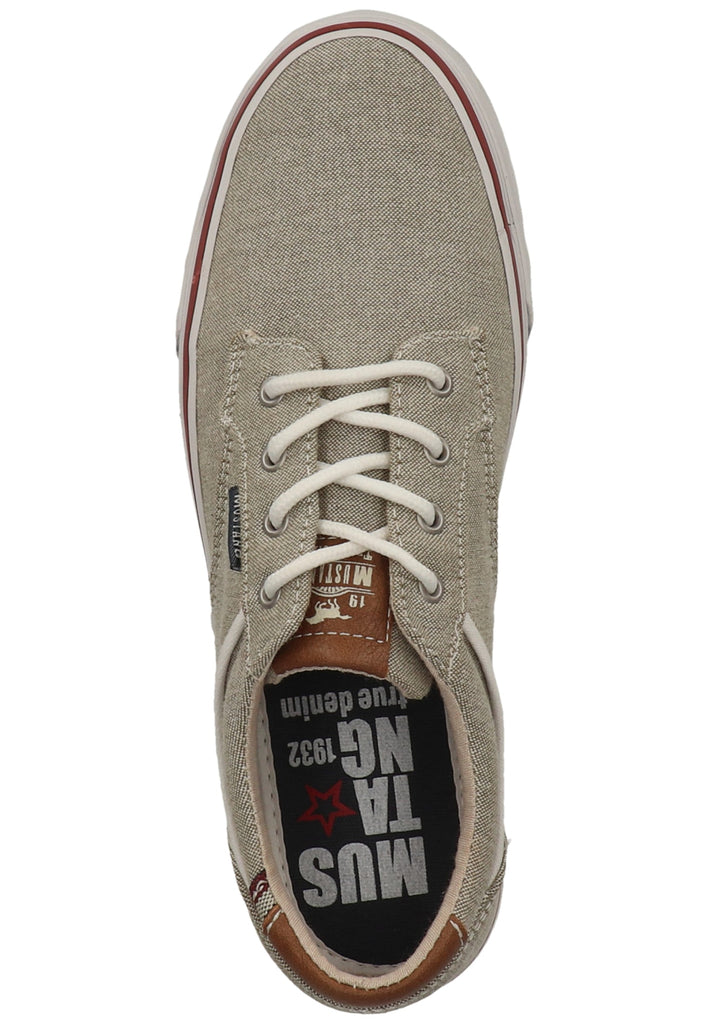 Mustang Sneaker Textil Hellgrün