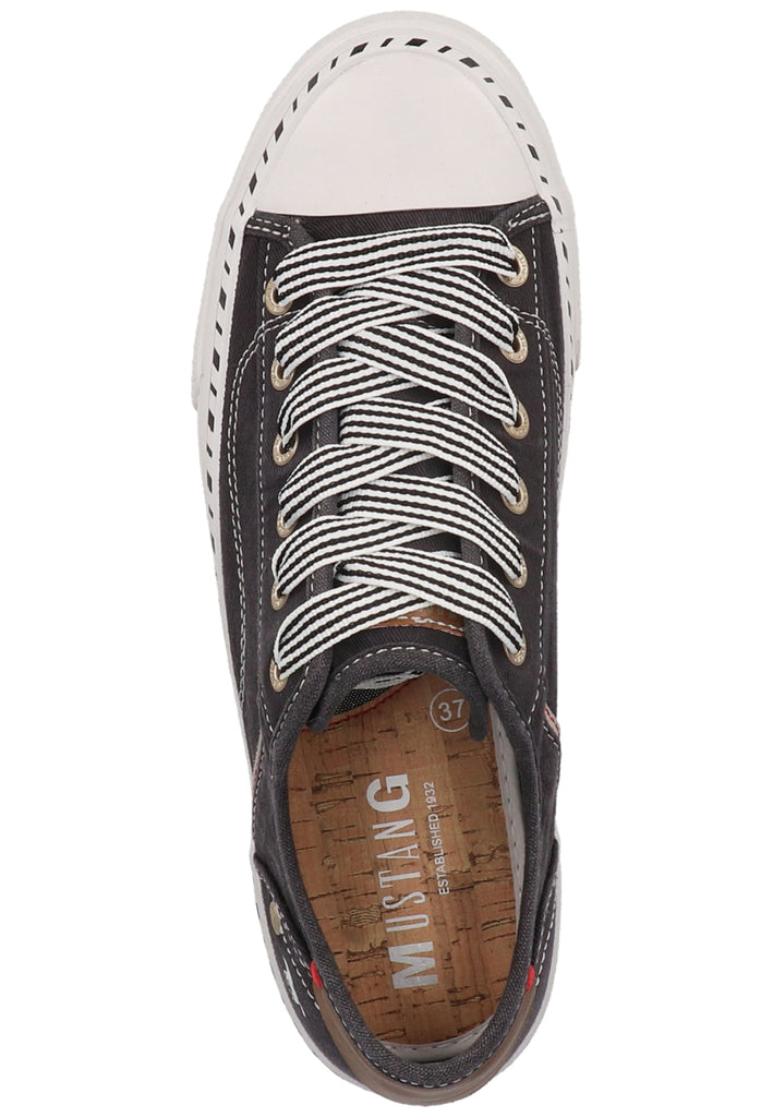 Mustang Sneaker Textil Schwarz