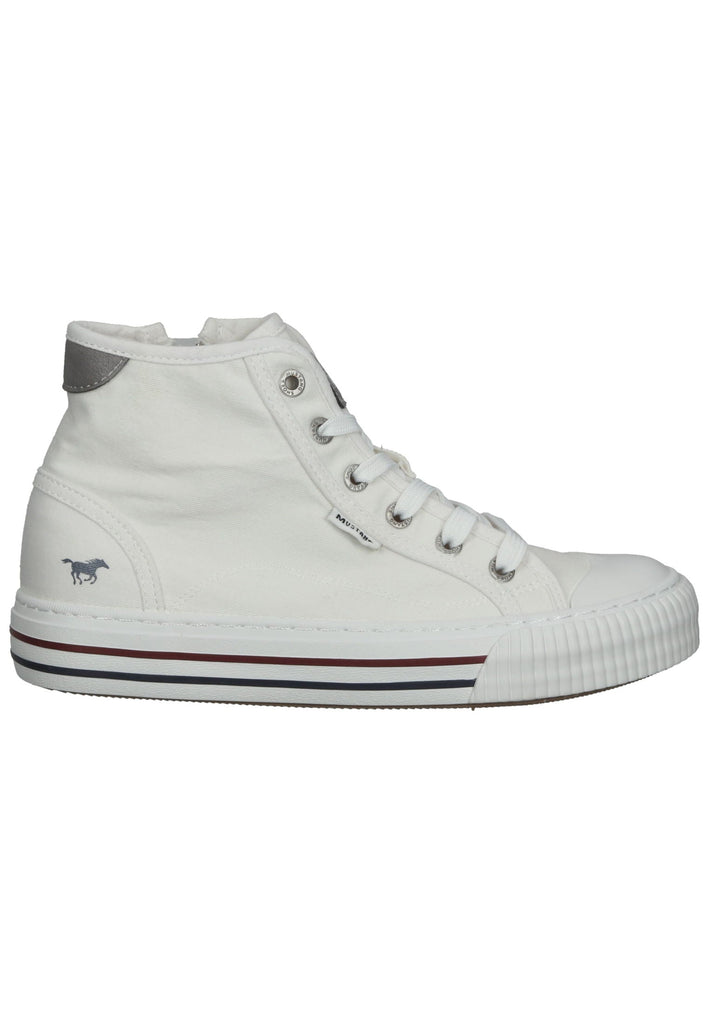 Mustang Sneaker Textil Weiß