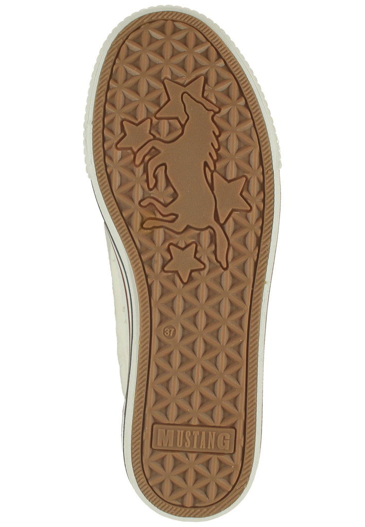 Mustang Sneaker Textil Weiß