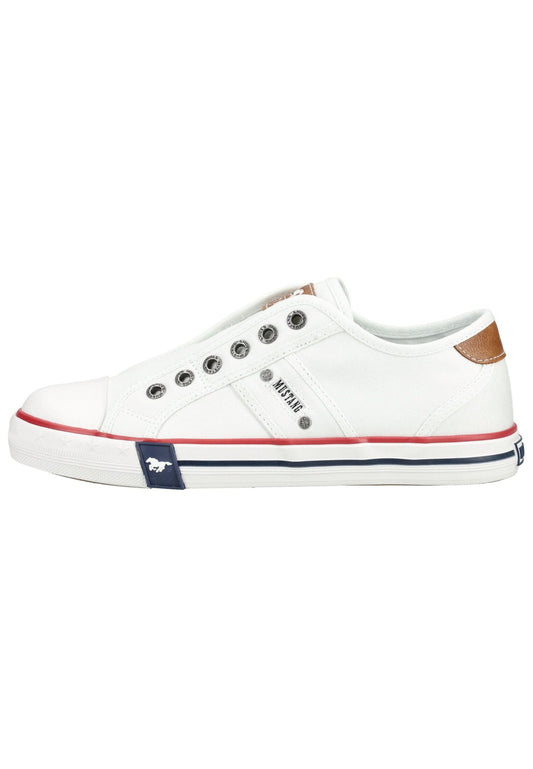Mustang Sneaker Textil Weiß