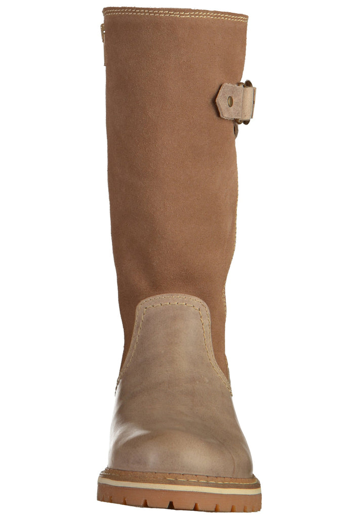 Mustang Stiefel Leder Beige