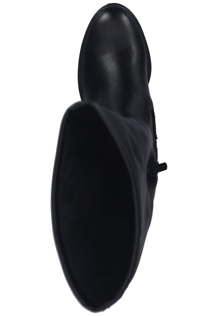 Mustang Stiefel Lederimitat Schwarz